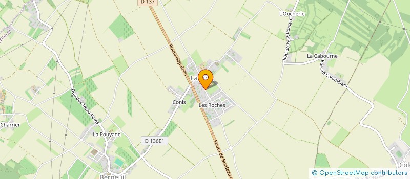 localisation de l'entreprise AC'ELEC  LA JARD