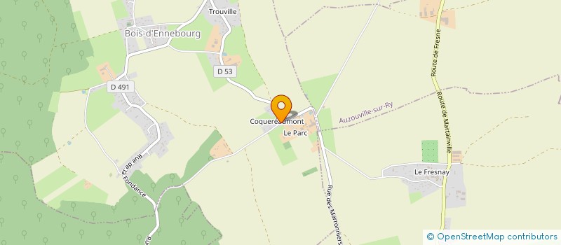 localisation de l'entreprise AC ELEC  BOIS-D'ENNEBOURG