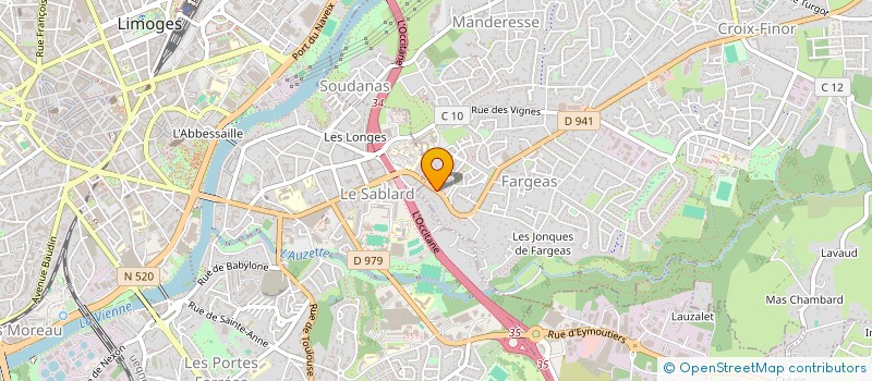 localisation de l'entreprise AC ELECTRICITE ET SERVICES à PANAZOL