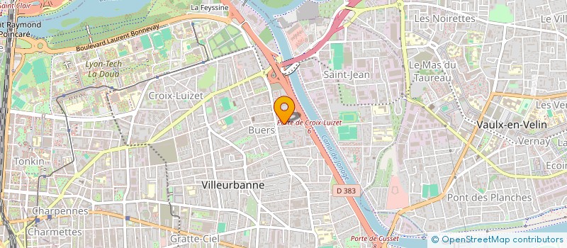 localisation de l'entreprise AC ELECTRONICS FRANCE à VILLEURBANNE