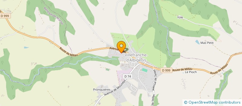 localisation de l'entreprise AC ENERGIE  VILLEFRANCHE-D'ALBIGEOIS