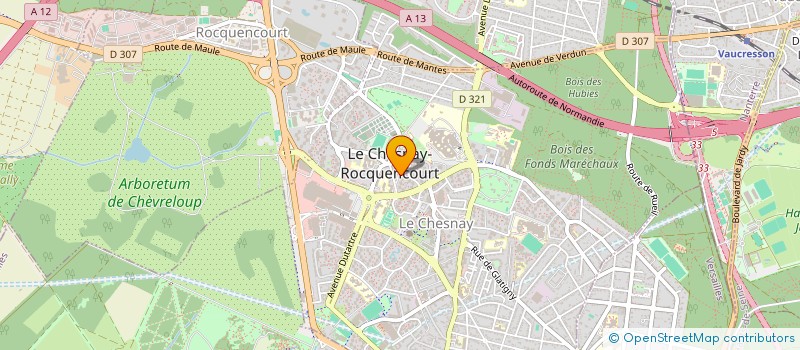 localisation de l'entreprise AC-ERD à LE CHESNAY-ROCQUENCOURT