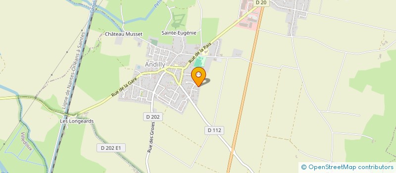 localisation de l'entreprise AC ET CI  ANDILLY