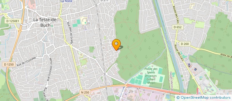 localisation de l'entreprise AC ETUDES TECHNIQUES à LA TESTE-DE-BUCH