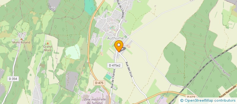 localisation de l'entreprise AC EXPERT DESIGN  AUTHUME