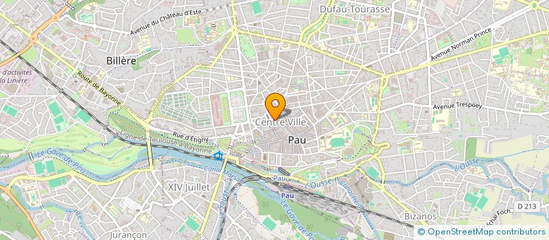localisation de l'entreprise AC-F à PAU