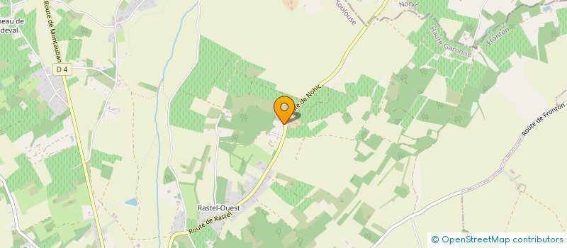 localisation de l'entreprise AC FACTORY  FRONTON