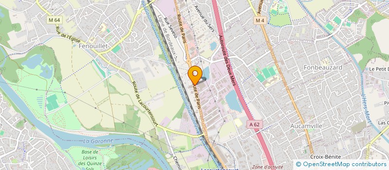 localisation de l'entreprise AC FENOUILLET  FENOUILLET