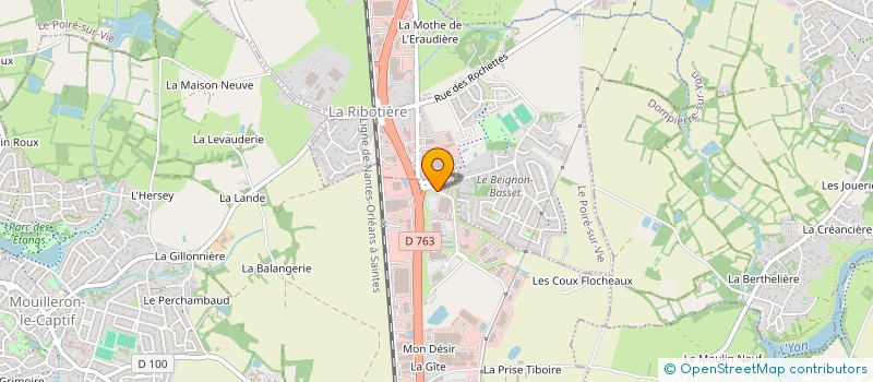 localisation de l'entreprise AC FINANCES à MOUILLERON-LE-CAPTIF