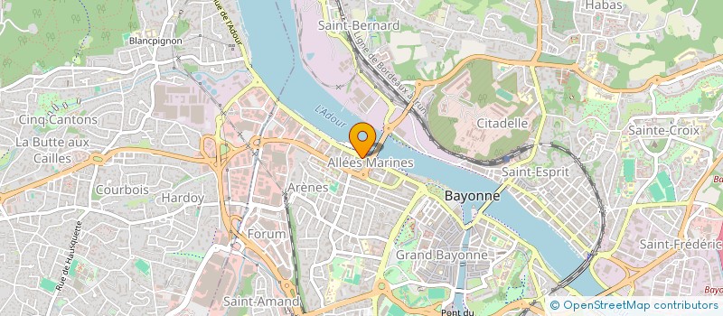 localisation de l'entreprise AC FINANCES EXPERTISES CONSEILS à BAYONNE