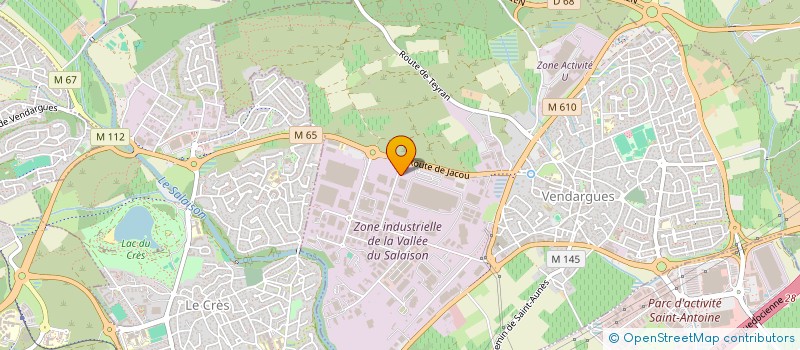 localisation de l'entreprise AC FINANCIERE à VENDARGUES