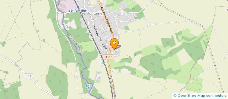 localisation de l'entreprise AC FORMATION CONSULTANT BOUCHERIE  SERIFONTAINE