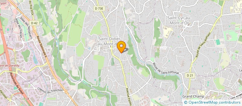 localisation de l'entreprise AC GAZ  SAINT-DIDIER-AU-MONT-D'OR