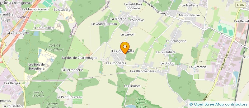 localisation de l'entreprise AC GIE à JOUE-LES-TOURS