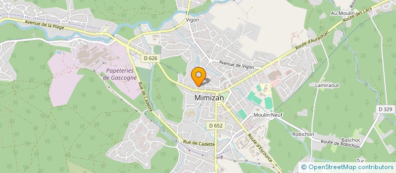 localisation de l'entreprise AC.GO  MIMIZAN