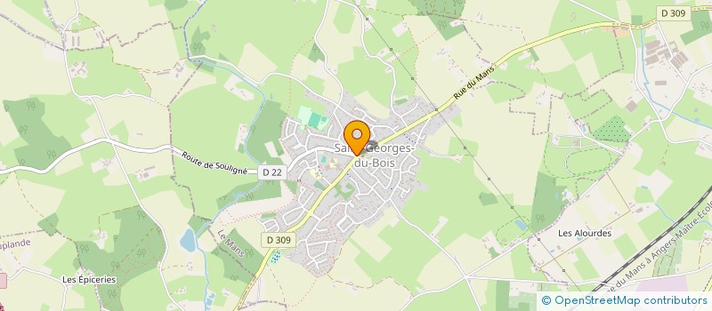 localisation de l'entreprise AC GUERANGER  SAINT-GEORGES-DU-BOIS