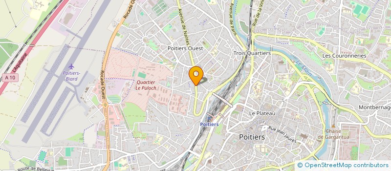 localisation de l'entreprise AC HABITAT  POITIERS