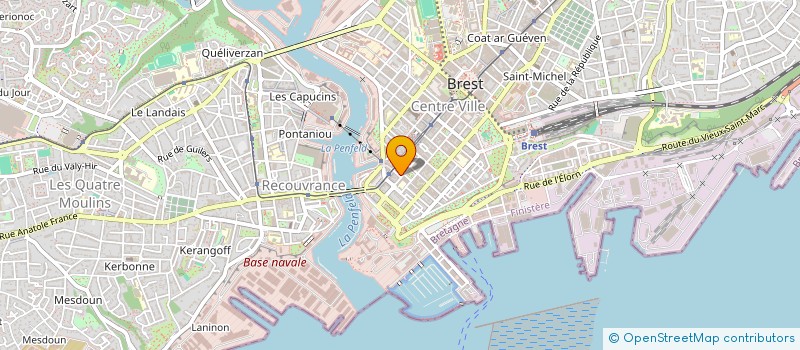 localisation de l'entreprise AC'HANN à BREST