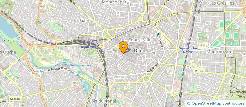 localisation de l'entreprise AC HOLDING  DIJON