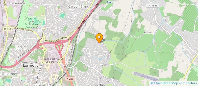 localisation de l'entreprise AC HOLDING  LORMONT