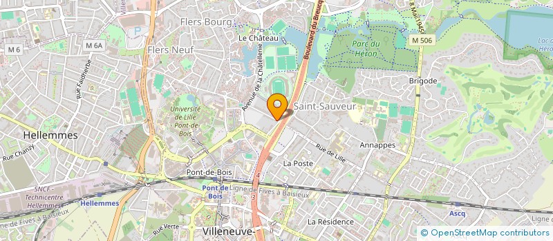 localisation de l'entreprise AC HOLDING  HEM