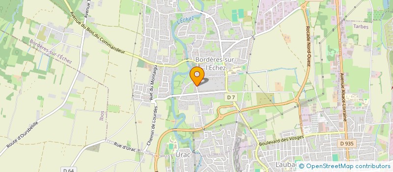 localisation de l'entreprise AC HOLDING  BORDERES-SUR-L'ECHEZ