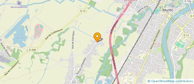 localisation de l'entreprise AC HORIZON HOLDING  MURET