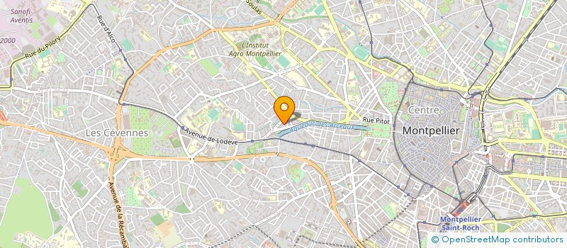 localisation de l'entreprise AC HP IMPRIMERIE  DREMIL-LAFAGE