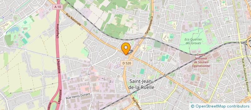 localisation de l'entreprise AC IMMO à SAINT-JEAN-DE-LA-RUELLE