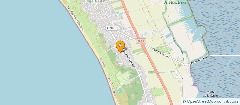 localisation de l'entreprise AC IMMO  BARBATRE