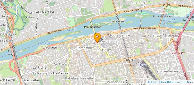 localisation de l'entreprise AC-IMMO à TOURS
