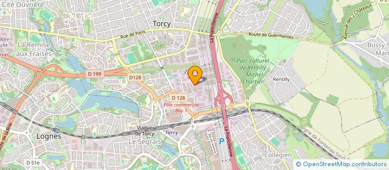 localisation de l'entreprise AC-IMMO  TORCY