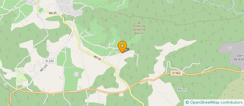 localisation de l'entreprise AC IMMO  CALLAS