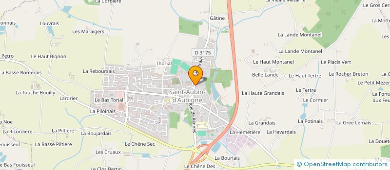 localisation de l'entreprise AC IMMO  SAINT-AUBIN-D'AUBIGNE