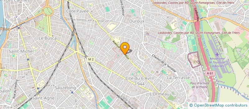 localisation de l'entreprise AC IMMO à TOULOUSE