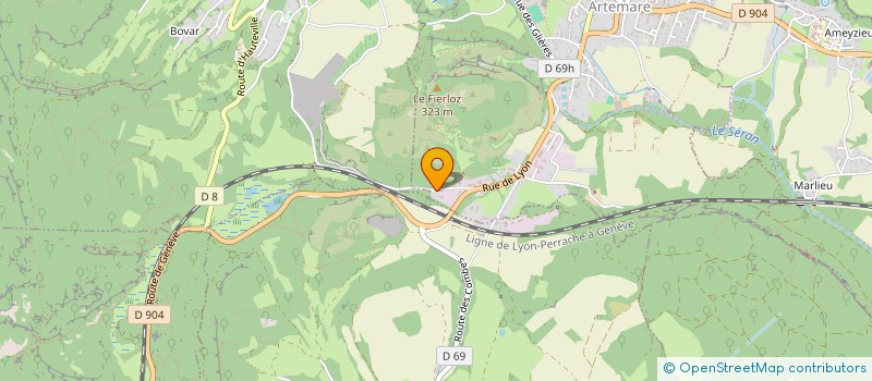 localisation de l'entreprise AC IMMO  ARTEMARE