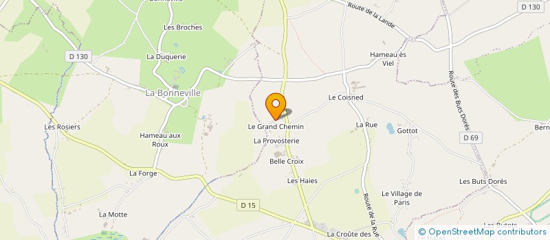 localisation de l'entreprise AC IMMOBILIER  ETIENVILLE