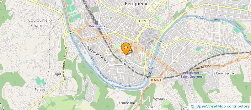 localisation de l'entreprise AC IMMOBILIER à PERIGUEUX