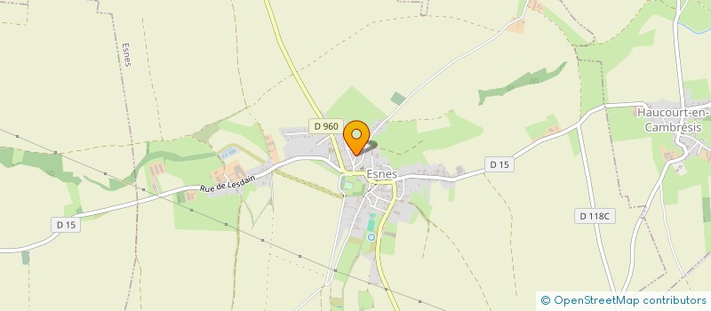 localisation de l'entreprise AC IMPRESSION à ESNES