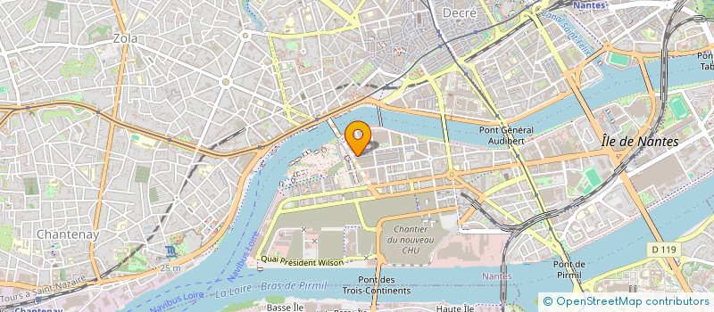 localisation de l'entreprise AC INVEST à NANTES