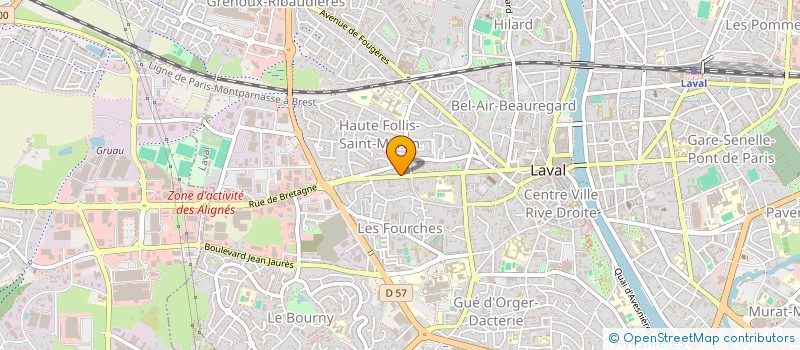 localisation de l'entreprise AC INVEST + à LAVAL