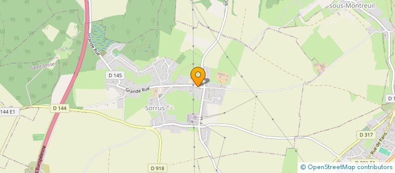 localisation de l'entreprise AC INVEST  SORRUS