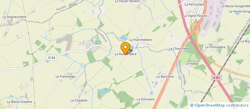 localisation de l'entreprise AC INVEST  L'HERBERGEMENT