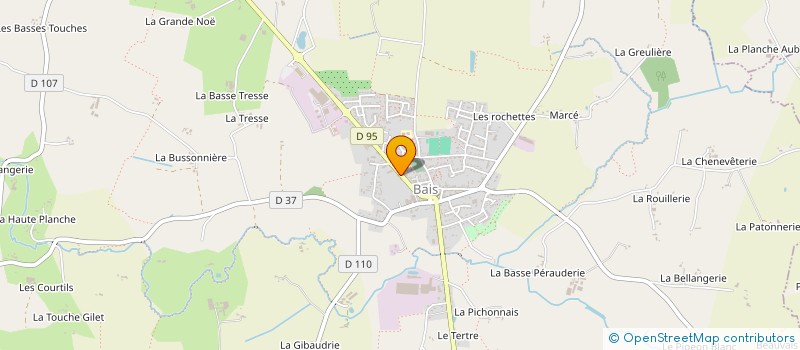 localisation de l'entreprise AC INVESTISSEMENT  BAIS