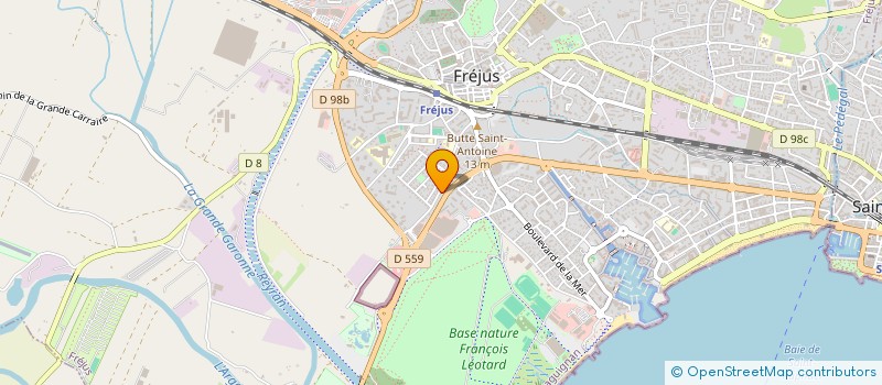 localisation de l'entreprise AC INVESTISSEMENTS à FREJUS