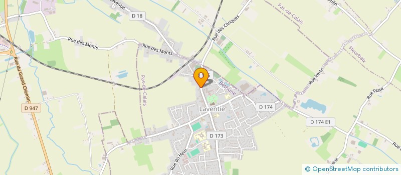 localisation de l'entreprise AC INVESTMENT  LAVENTIE