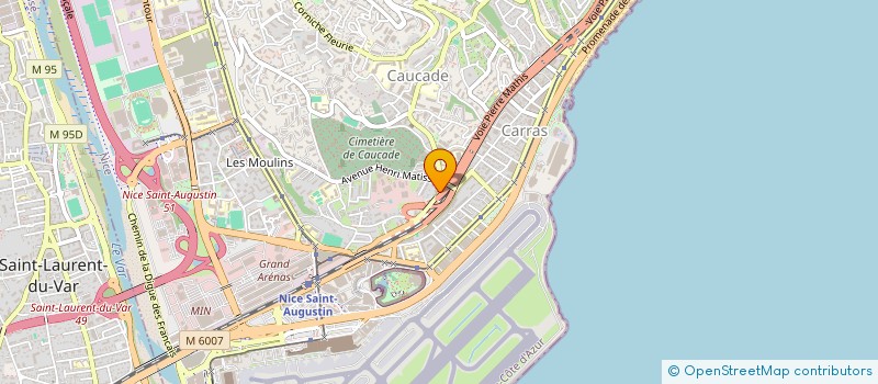 localisation de l'entreprise AC L'IMMO  NICE