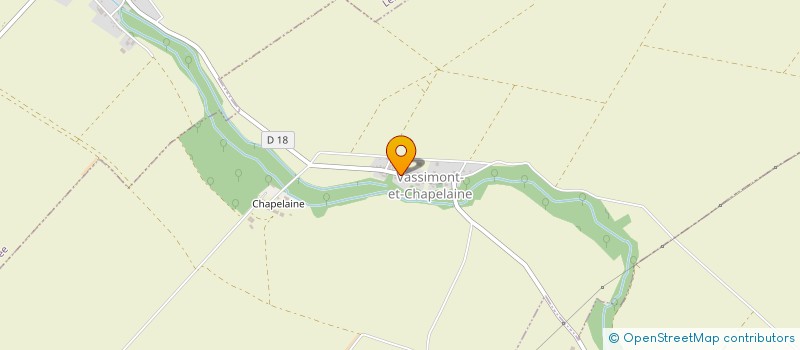 localisation de l'entreprise AC LAB  VASSIMONT-ET-CHAPELAINE