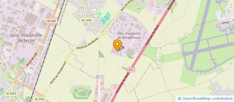 localisation de l'entreprise AC LES OBEAUX  TEMPLEMARS