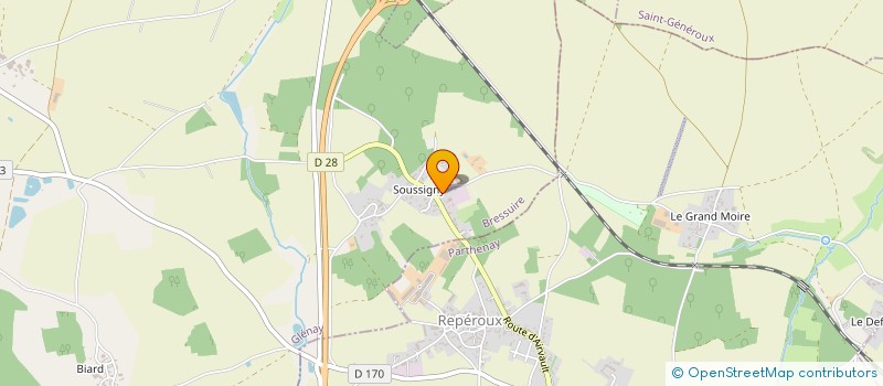 localisation de l'entreprise AC LOC  GLENAY